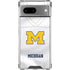 University of Michigan White Jersey Google Pixel 8 Clear Case